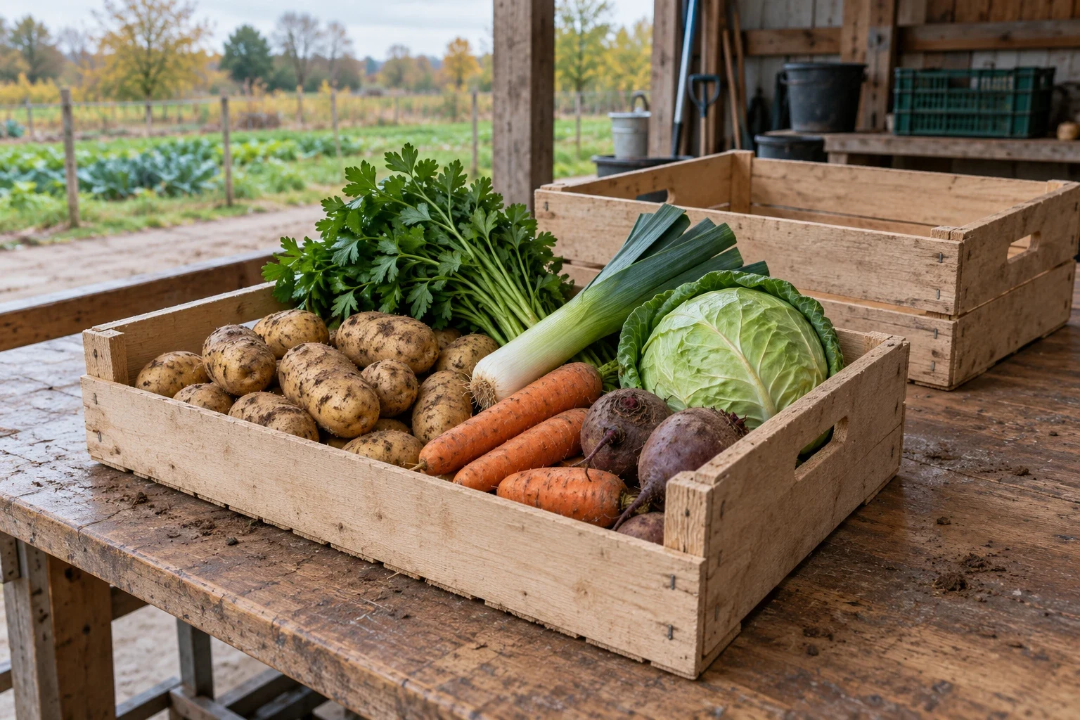Coș de legume de la fermă: cum pregătești o ofertă clară