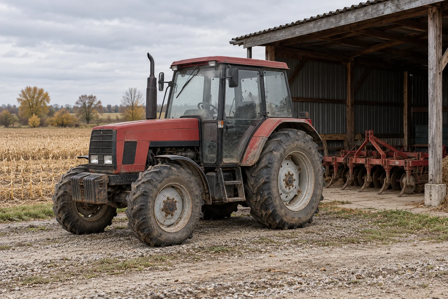 Cumperi un utilaj agricol sau plătești lucrarea? Cum compari cele două variante