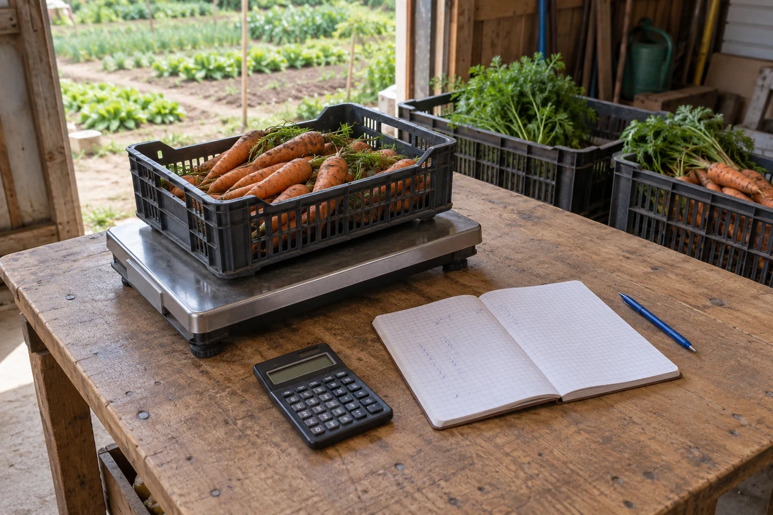 Cum calculezi prețul de vânzare al produselor fermei